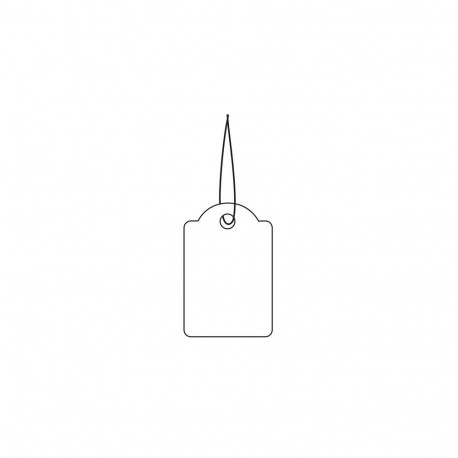 HERMA Strung marking tags 32x50 mm with red string 1000 pcs.