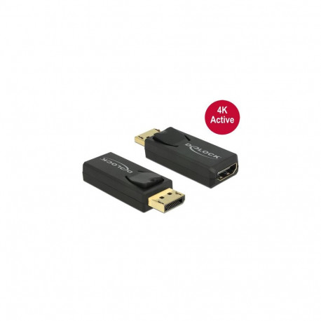 DeLOCK 65573 cable gender changer Displayport 1.2 HDMI Black