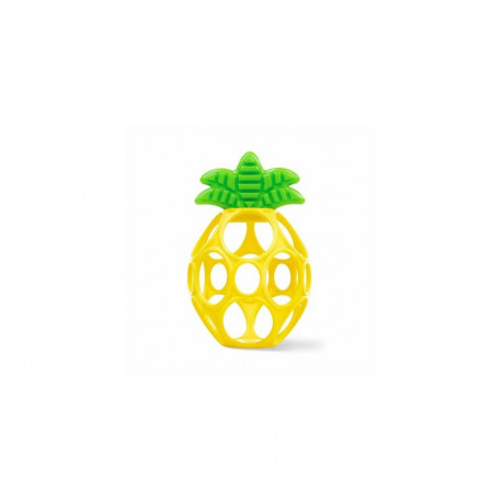 Oball Bright Starts Hold My Own Easy-Grasp Teether Toy Pineapple