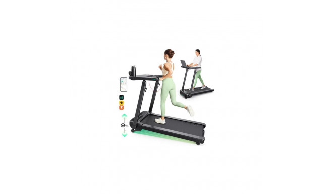 Urevo Treadmill with built-in work and exercise desk Foldi 3S