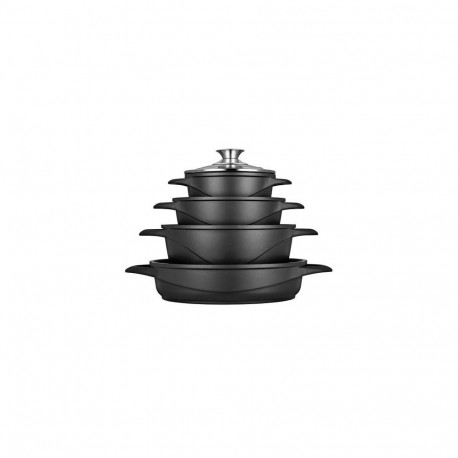 Smile MGK-17 soup pot Black Aluminium