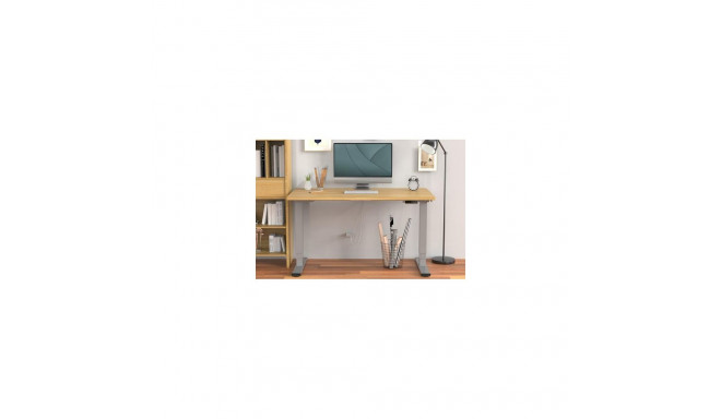 Digitus Electrically Height-Adjustable Table Frame, dual motor, 3 levels, gray