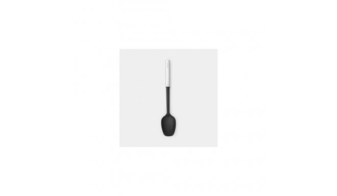 Brabantia 250828 spoon Serving spoon Nylon, Plastic Black, Silver 1 pc(s)