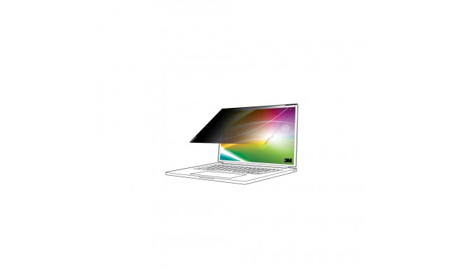 3M Bright Screen Privacy Filter for 14in Full Screen Laptop, 16:10, BP140W1E