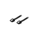 Deltaco SATA-1000 SATA cable 0.3 m Black