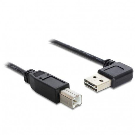 DeLOCK 85167 USB cable USB 2.0 0.5 m USB A USB B Black
