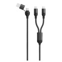 2GO 797367 USB cable 1.2 m USB A/USB C 2 x USB C Black 2GO 797367 USB cable 1.2 m USB A/USB C 2 x USB C Black