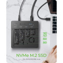 ICY BOX IB-4013MCL-C4 dokkimis kloonjaam M2 NVMe SSD