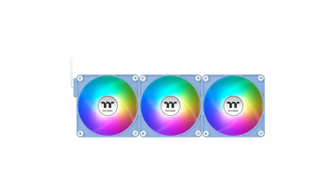 Thermaltake CT120 EX reverse ventilaator hortensiasinine 3-pack ARGB Sync