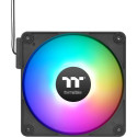 Thermaltake CT120 EX reverse ventilaator must 3-pack ARGB sünkroniseerimine