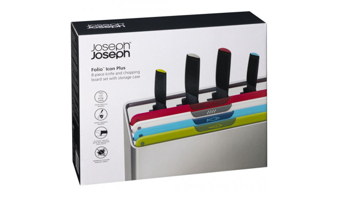 Joseph Joseph Folio Icon Plus 8-osaline noa- ja lõikelaudade komplekt