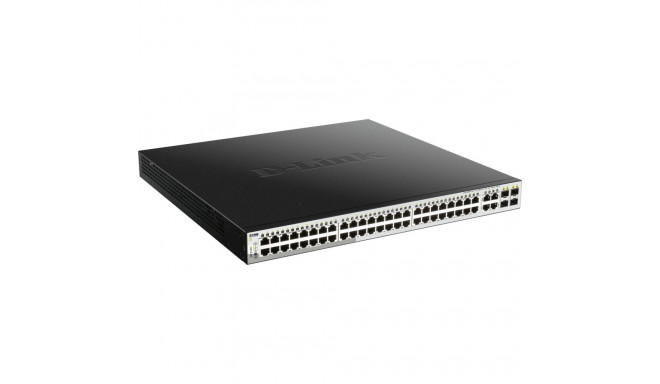 D-Link DGS-1210-52MP/E 52-pordiline L2 nutikas hallatav 48x PoE Gb lüliti