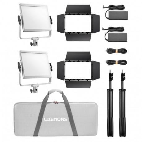 Godox Litemons LP400R 2x Kit LED Panel Light RGB