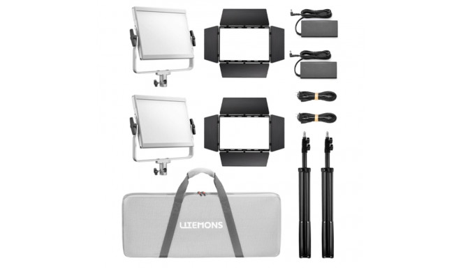 Godox Litemons LP400R 2x Kit LED Panel Light RGB