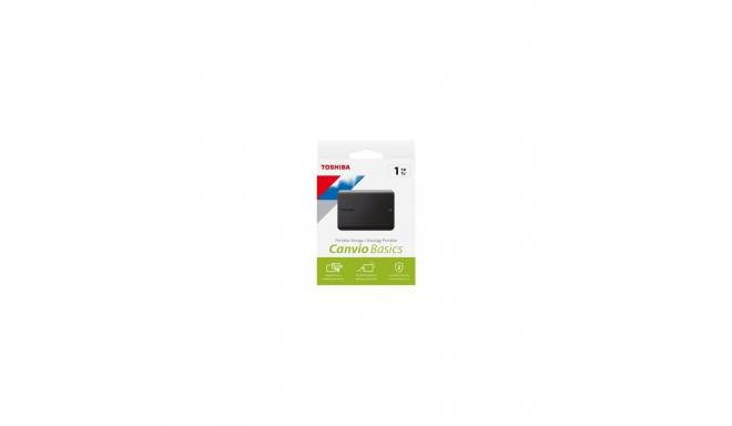 Toshiba HDD Canvio Basics 2.5" 1TB USB 3.2 (HDTB510EK3AA)