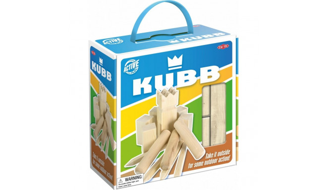 Game Kubb in cardboard box