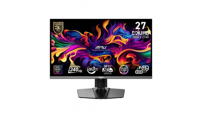 MSI MPG 272URX QD-OLED monitor