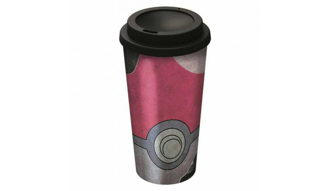 Glass with Lid 	Pokémon (520 ml)