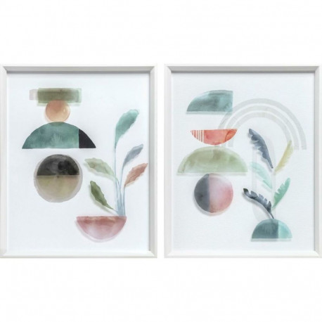 Acrylic Painting DKD Home Decor polystyrene 40 x 3,8 x 50 cm 43 x 3,8 x 53 cm
