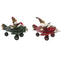 Christmas bauble DKD Home Decor Aeroplane Metal (36,5 x 23 x 25 cm) (2 Units)