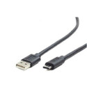 USB 2.0 A-USB-C Kaabel GEMBIRD CCP-USB2-AMCM-1M Must 1 m