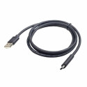 USB 2.0 A-USB-C Kaabel GEMBIRD CCP-USB2-AMCM-1M Must 1 m