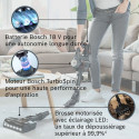 Juhtmevaba Tolmuimeja BOSCH BBS712A Must