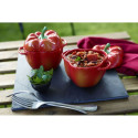 Casserole with lid Zwilling Cocotte Pepper Red