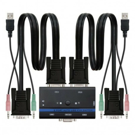KVM switch NANOCABLE 10.12.0001 1,4 m