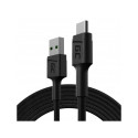 USB ja USB-C Adapter Green Cell KABGC19 Must 2 m