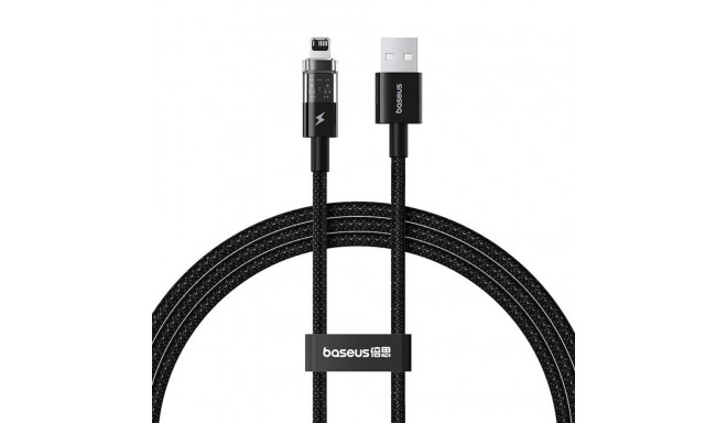 USB to Lightning Cable Baseus P10373003111-00 Black 1 m