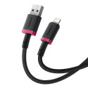 USB-Lightning Kaabel Baseus P10377801U01-03 Must Punane 2 m