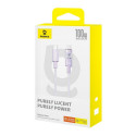 USB-C - USB-C Kaabel Baseus P10373000511-01 Lilla 2 m