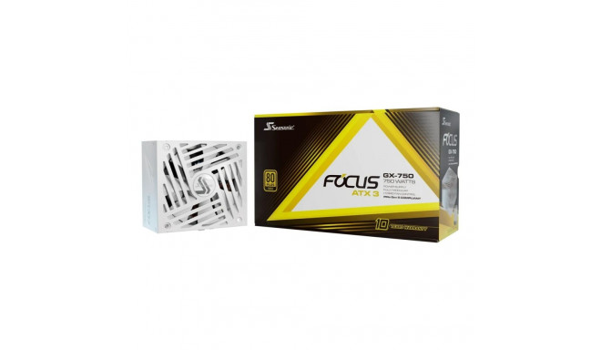 Power supply SeaSonic FOCUS-GX-750-V4-WHITE ATX 750 W 80 Plus Gold RoHS CE BSMI CB