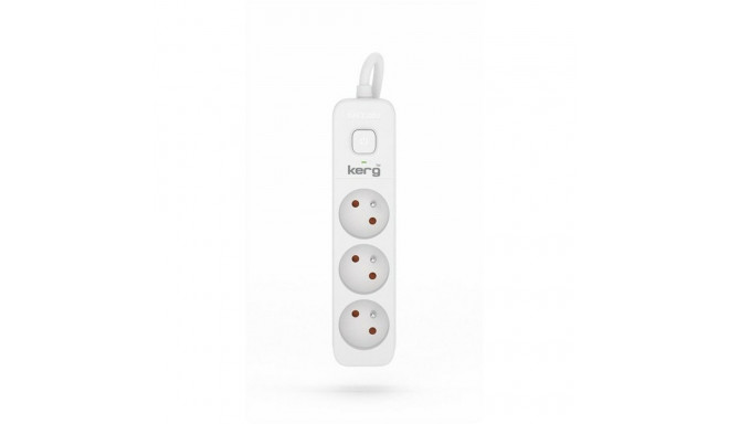 3-socket plugboard with power switch HSK Data M02376 (3 m)