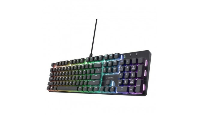 Gaming Keyboard Trust GXT 871 Zora Black Multicolour QWERTY Qwerty US