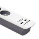 Power Socket - 6 Sockets with Switch Qoltec 50294 (1,8 m)