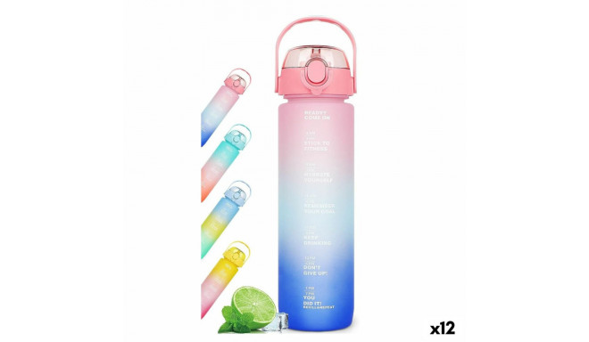 Veepudel Bewinner Mitmevärviline 800 ml 7,3 x 7,3 x 23,5 (12 Ühikut)