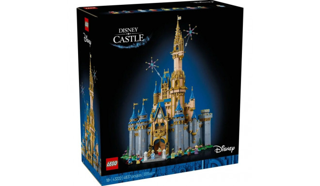 Konstruktsioon komplekt Lego 43222 Disney Castle 4837 Tükid, osad