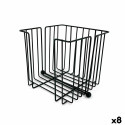 Salvräti hoidja My Bar Must Metall 19 x 19 x 18 cm (8 Ühikut)