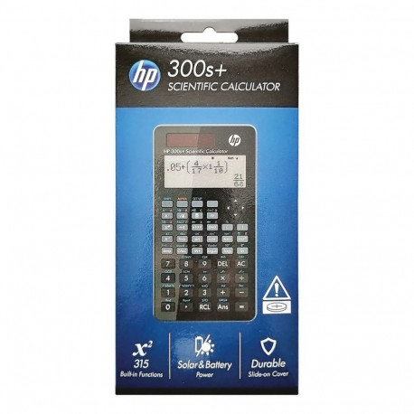 Calculator HP HPK300SPLUS Black Plastic