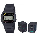 Unisex Kell Casio F-91 - PACMAN Series Limited Edition Must (Ø 35 mm)