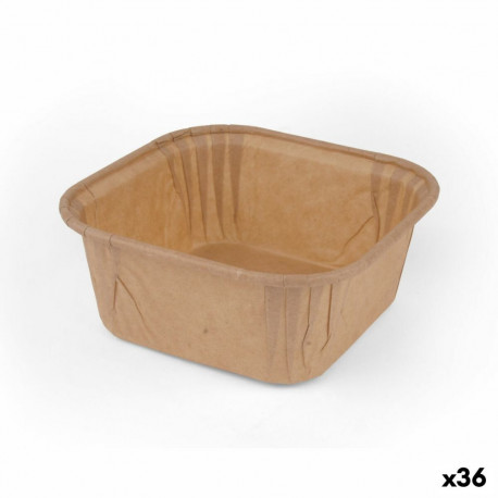 Küpsetusvormide komplekt Algon Paber 6,5 x 6,5 x 3,5 cm 25 Tükid, osad (36 Ühikut)