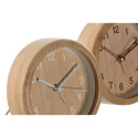Table clock Home ESPRIT Natural (2 Units)