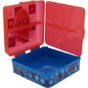 Compartment Lunchbox Spider-Man CZ11274 Multicolour Plastic