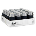 Soap Dispenser Berilo 3236-3 Anthracite Plastic 420 ml 7 x 14,5 x 8,5 cm (16 Units)