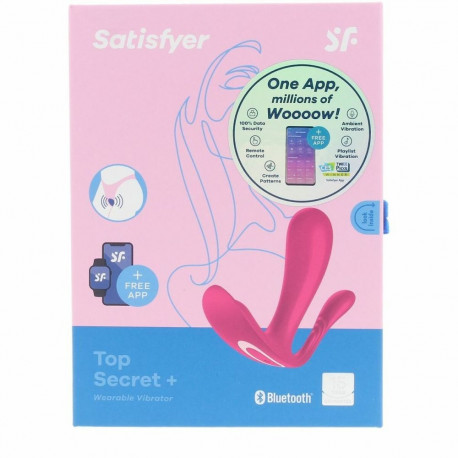 Vibraator Satisfyer SATISFYER TOP SECRET Roosa