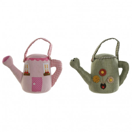 Uksfiksaator Home ESPRIT Polüester 26 x 13 x 25 cm (2 Ühikut)