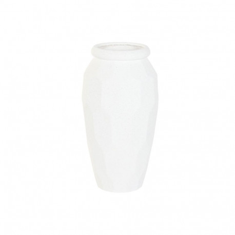 Lillepott Home ESPRIT Valge Magneesium Kaasaegne 47 x 47 x 61 cm