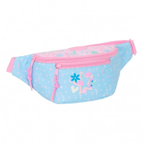 Belt Pouch BlackFit8 Smile Pink Light Blue 23 x 12 x 9 cm